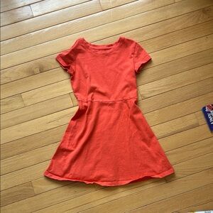 Stylish orange Kids Dress